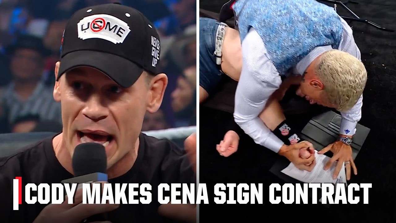John Cena says he won’t be at SummerSlam, Cody Rhodes MAKES HIM sign the contract